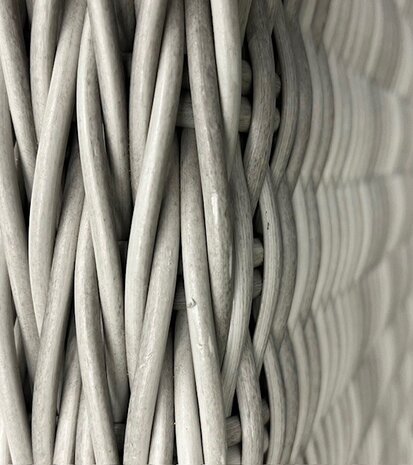 AVH-Collectie Showroommodel Arezza lounge balkonset 3-delig wit-grijs AVH-Collectie Showroommodel Arezza lounge balkonset 3-delig wit-grijs