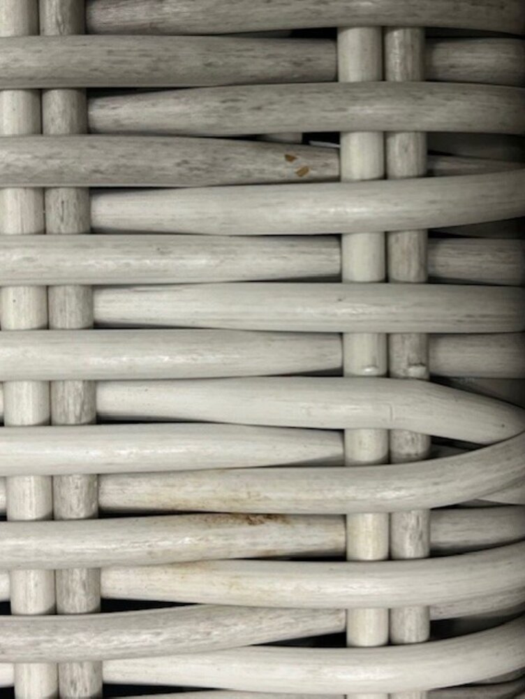 AVH-Collectie Showroommodel Arezza lounge balkonset 3-delig wit-grijs AVH-Collectie Showroommodel Arezza lounge balkonset 3-delig wit-grijs