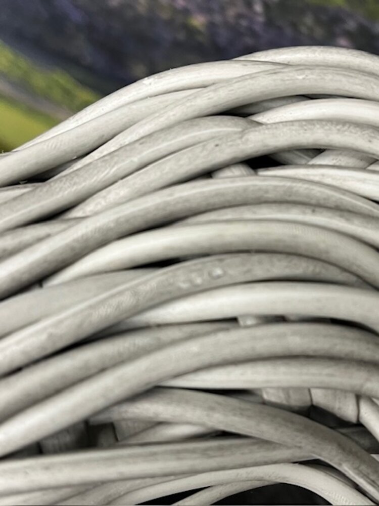 AVH-Collectie Showroommodel Arezza lounge balkonset 3-delig wit-grijs AVH-Collectie Showroommodel Arezza lounge balkonset 3-delig wit-grijs