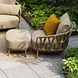 4 Seasons Outdoor Biarritz chaise longue loungeset 3 delig amber 4 Seasons Outdoor 4 Seasons Outdoor Biarritz chaise longue loungeset 3 delig amber 4 Seasons Outdoor