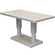 AVH-Collectie Showroommodel Saigon dining tuintafel aluminium latte in hoogte verstelbaar 136x72xH51/78 cm AVH-Collectie Showroommodel Saigon dining tuintafel aluminium latte in hoogte verstelbaar 136x72xH51/78 cm
