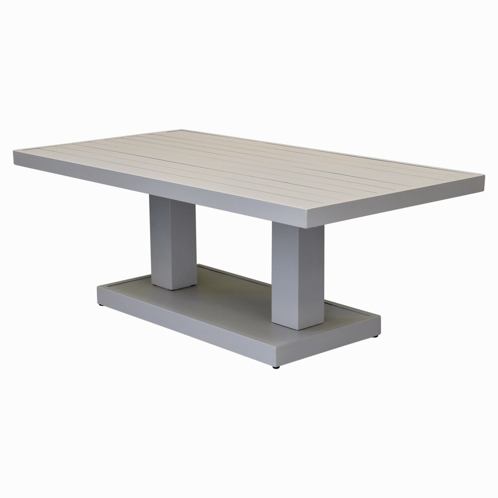 AVH-Collectie Showroommodel Saigon dining tuintafel aluminium latte in hoogte verstelbaar 136x72xH51/78 cm AVH-Collectie Showroommodel Saigon dining tuintafel aluminium latte in hoogte verstelbaar 136x72xH51/78 cm