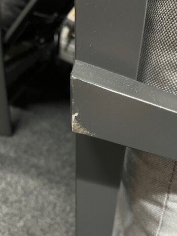 AVH-Collectie Showroommodel New York hoek dining loungeset 5 delig verstelbare tafel 140x85 cm antraciet aluminium AVH-Collectie Showroommodel New York hoek dining loungeset 5 delig verstelbare tafel 140x85 cm antraciet aluminium