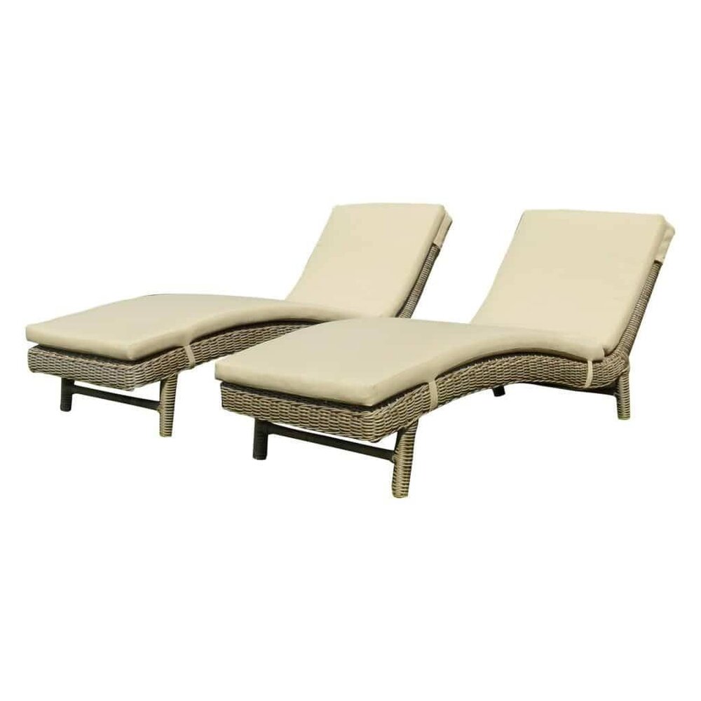 AVH-Collectie Showroommodel Santika ligbed bruin/zand ( 2 stuks) AVH-Collectie Showroommodel Santika ligbed bruin/zand ( 2 stuks)