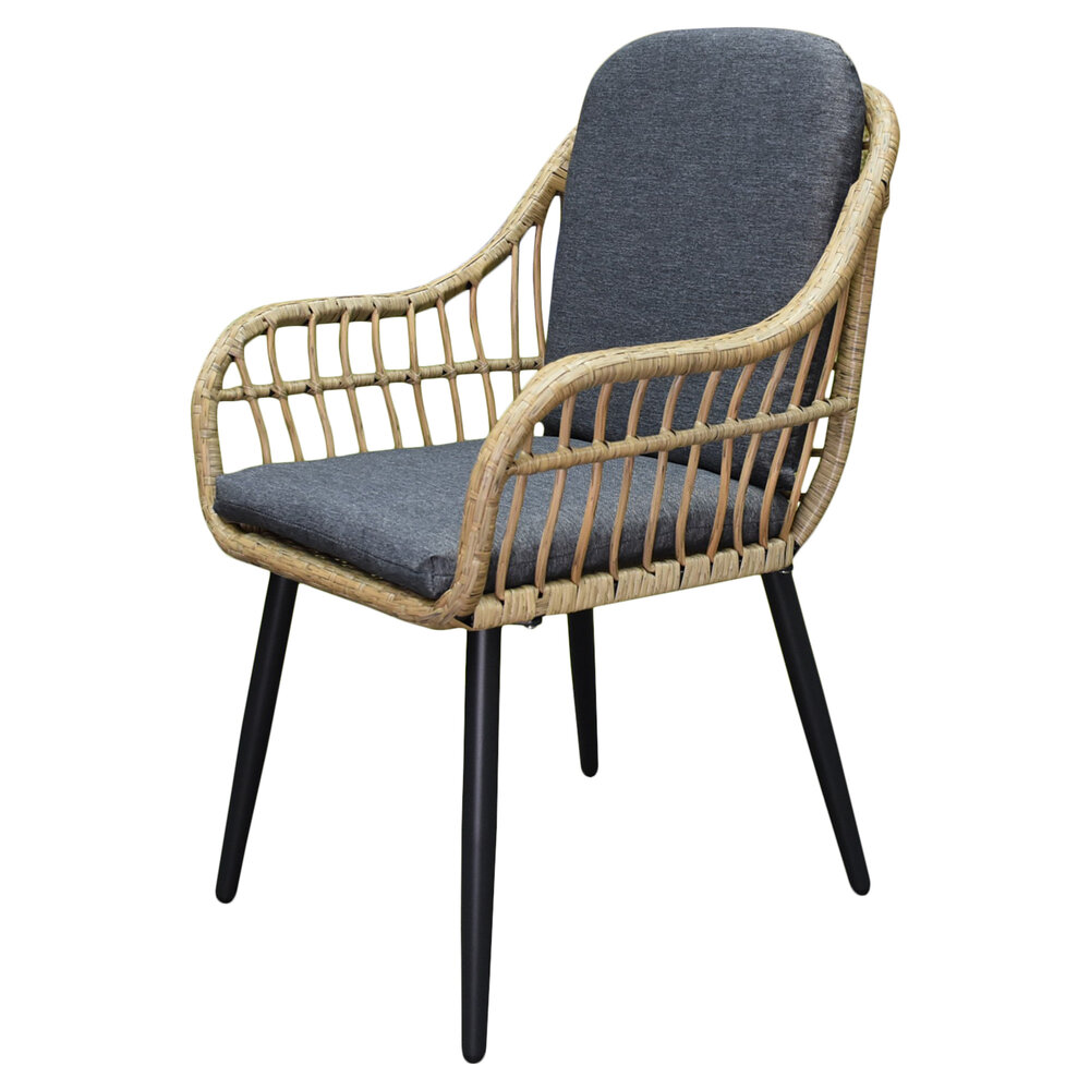 AVH-Collectie Showroommodel Hawai dining tuinstoel bruin ( set van 6 stuks) AVH-Collectie Showroommodel Hawai dining tuinstoel bruin ( set van 6 stuks)