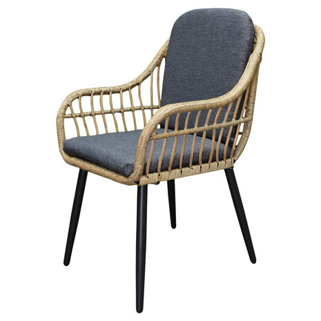 AVH-Collectie Showroommodel Hawai dining tuinstoel bruin ( set van 6 stuks) AVH-Collectie Showroommodel Hawai dining tuinstoel bruin ( set van 6 stuks)