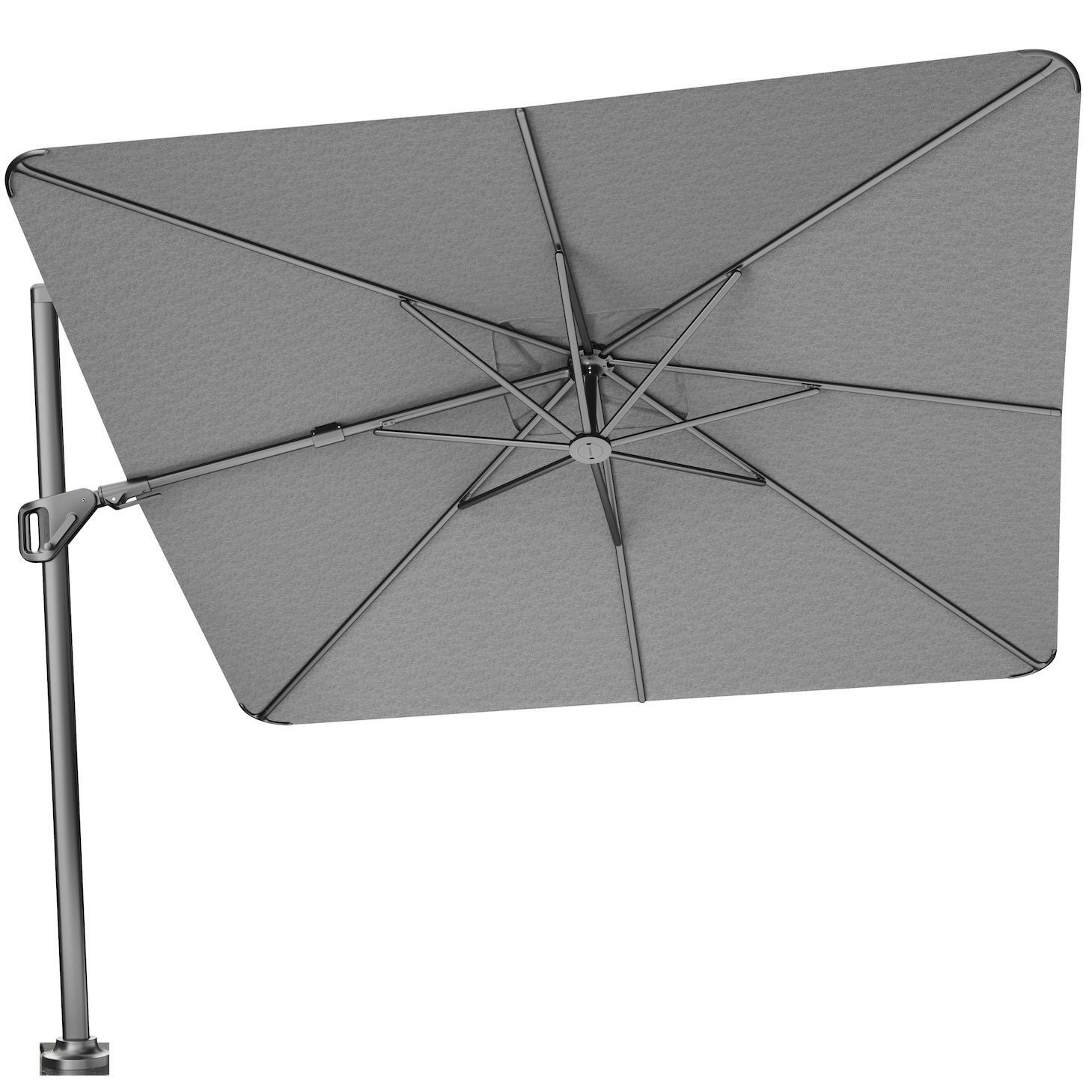 Nexus T2 premium zweefparasol 300x300 cm manhattan - AVH Outdoor