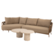 4 Seasons Outdoor Hampton Biarritz chaise longue loungeset 4 delig amber 4 Seasons Outdoor