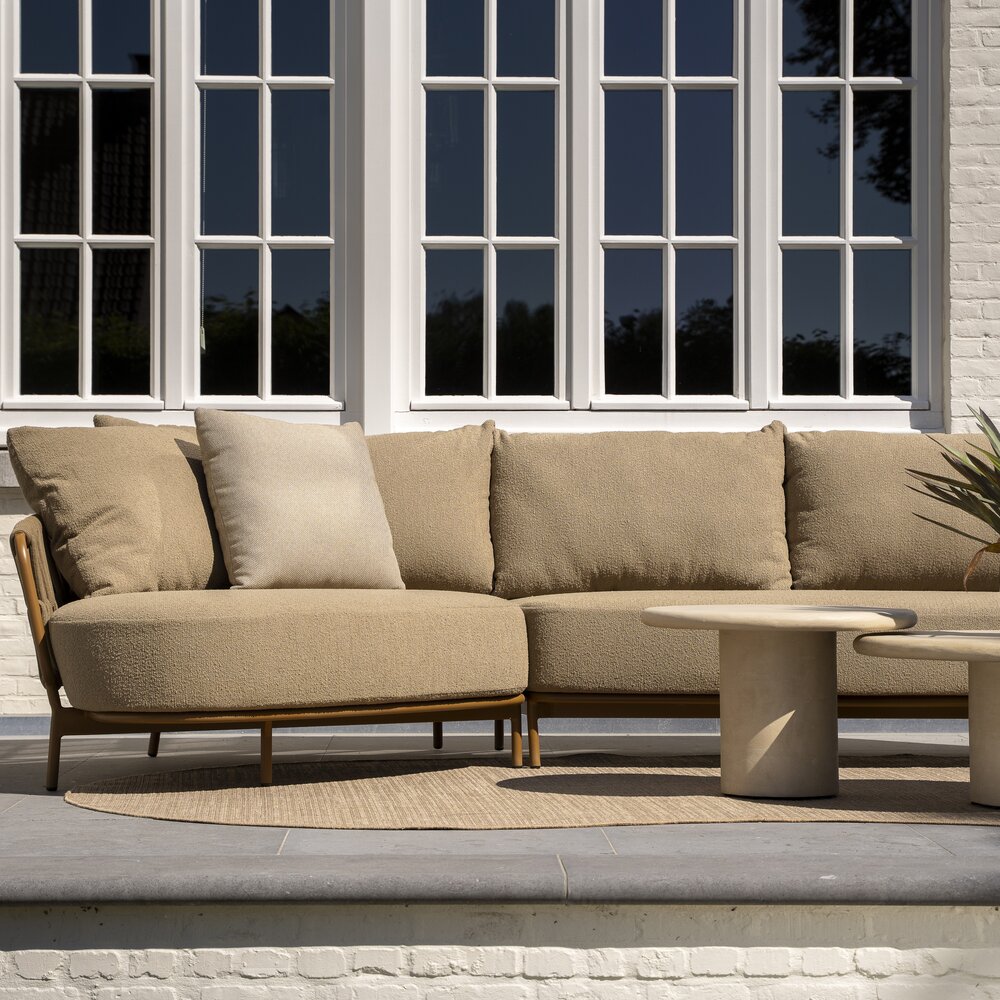 4 Seasons Outdoor Hampton Biarritz chaise longue loungeset 4 delig amber 4 Seasons Outdoor