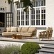4 Seasons Outdoor Hampton Biarritz chaise longue loungeset 4 delig amber 4 Seasons Outdoor