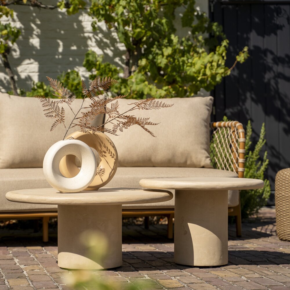 4 Seasons Outdoor Hampton Biarritz chaise longue loungeset 4 delig amber 4 Seasons Outdoor