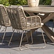 4 Seasons Outdoor Hampton Fabrice dining tuinset 240x105xH75 cm 7 delig mortex latte 4 Seasons Outdoor