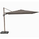 Platinum Nexus T2 premium zweefparasol 300x300 cm mocha mast havana