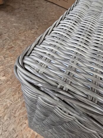 AVH-Collectie Showroommodel Kussenbox groot 167x70xH106 cm grijs AVH-Collectie Showroommodel Kussenbox groot 167x70xH106 cm grijs