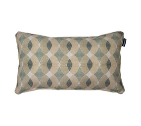 Madison Sierkussen 30x50 cm paspel Rae green Madison Sierkussen 30x50 cm paspel Rae green