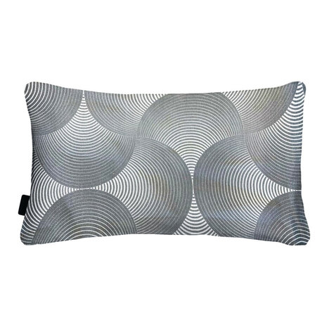 Madison Sierkussen 30x50 cm paspel Outdoor WR Napels rondo gray
