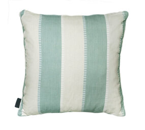 Madison Sierkussen 50X50 cm paspel Banda kaki Madison Sierkussen 50X50 cm paspel Banda kaki