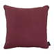 Madison Sierkussen 50X50 cm paspel Bordeaux canvas eco+