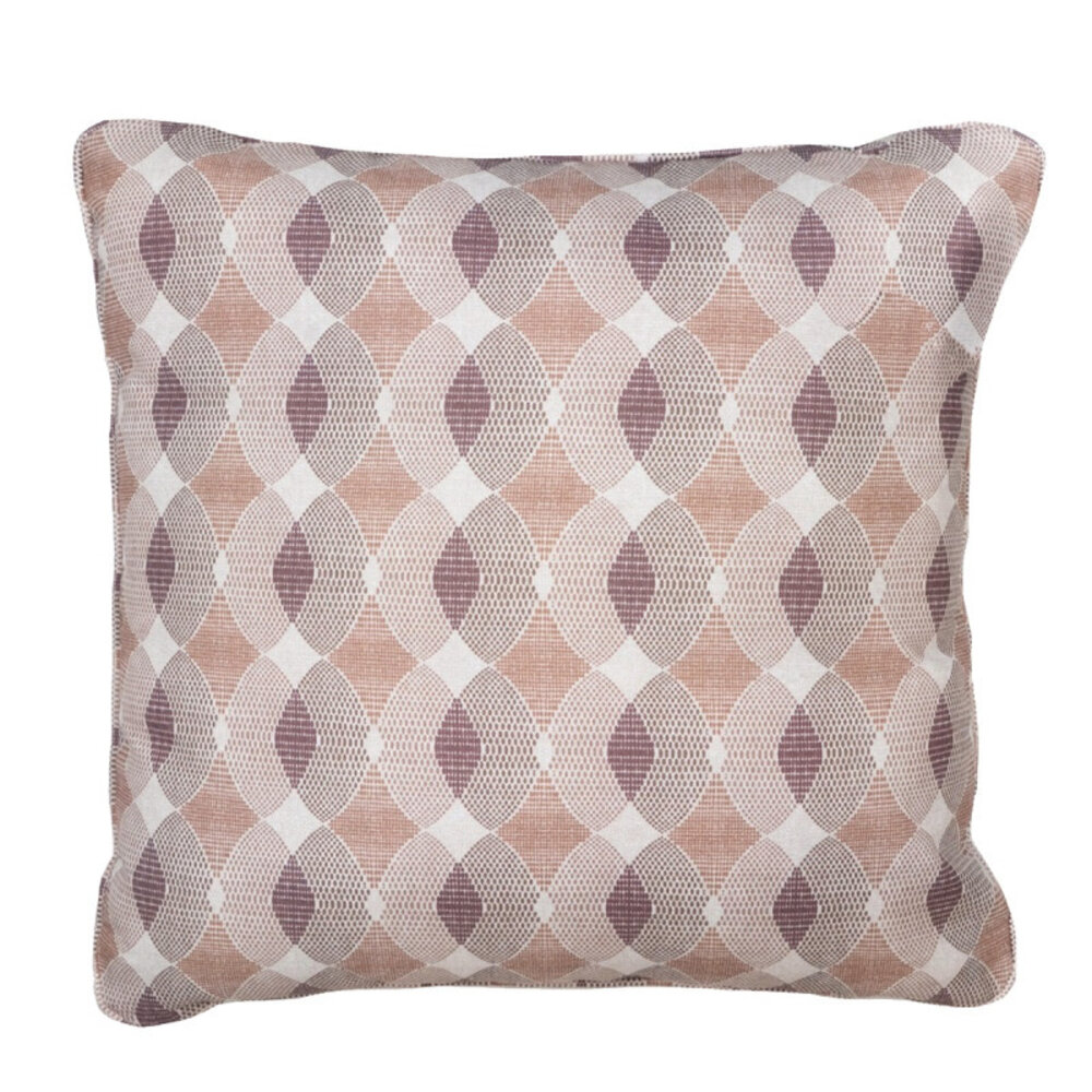 Madison Sierkussen 50X50 cm paspel Rae mocca