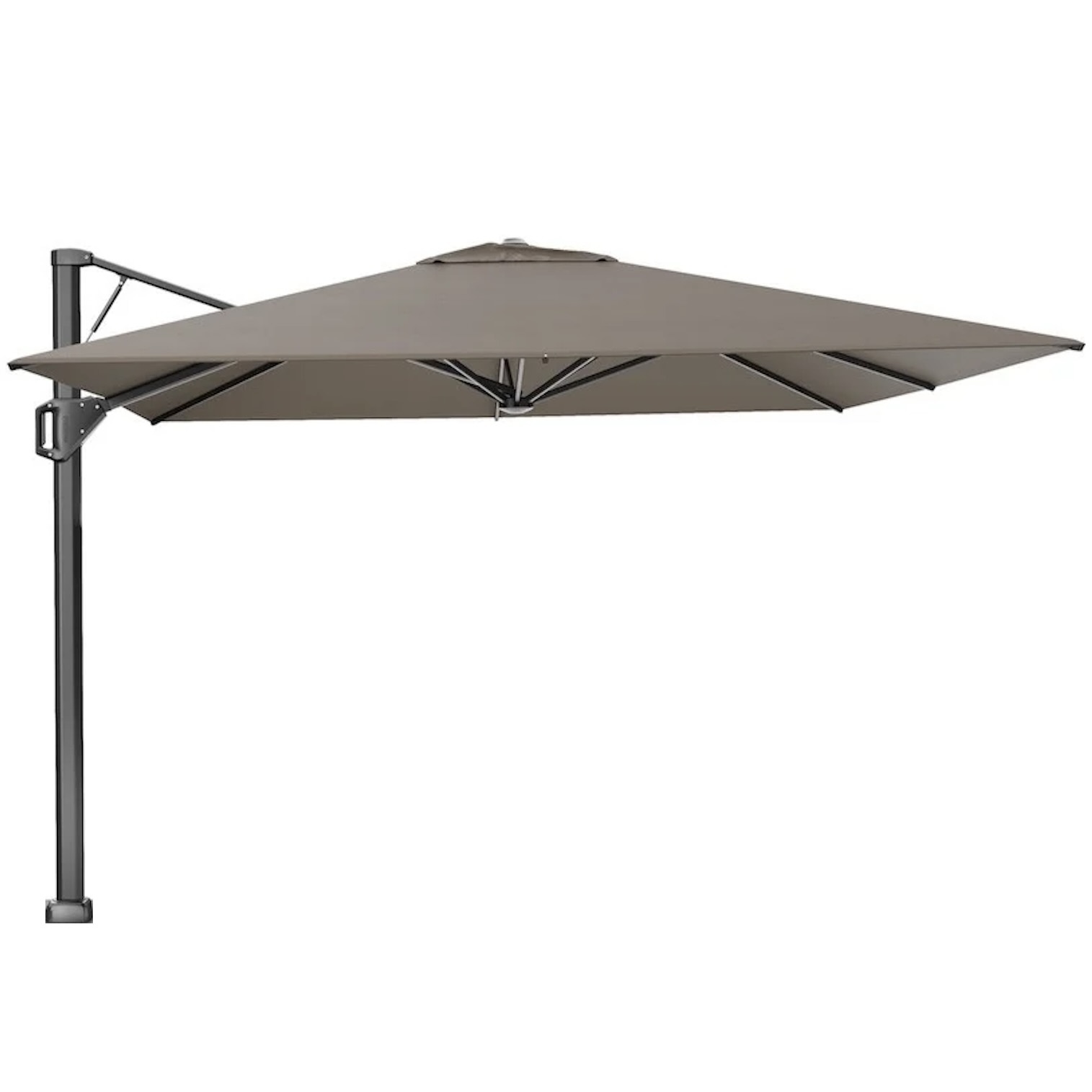 Platinum Beaufort premium zweefparasol 320x320 cm havanna