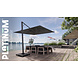 Platinum Beaufort premium zweefparasol 320x320 cm manhattan Platinum Beaufort premium zweefparasol 320x320 cm manhattan