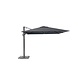 Platinum Beaufort premium zweefparasol 320x320 cm Faded Black met parasolvoet 120kg en hoes