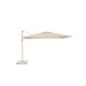 Platinum Challenger T2 premium zweefparasol 260x350 cm sandstone champagne