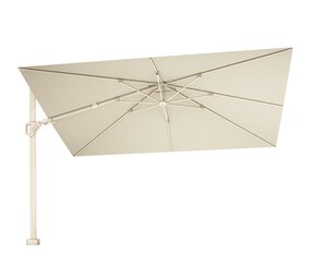 Platinum Challenger T2 premium zweefparasol 260x350 cm sandstone champagne Platinum Challenger T2 premium zweefparasol 260x350 cm sandstone champagne