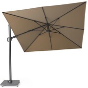 Platinum Challenger T2 zweefparasol 300x300 cm taupe 