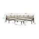 AVH-Collectie Lola hoek loungeset 5-delig aluminium latte zand AVH-Collectie Lola hoek loungeset 5-delig aluminium latte zand