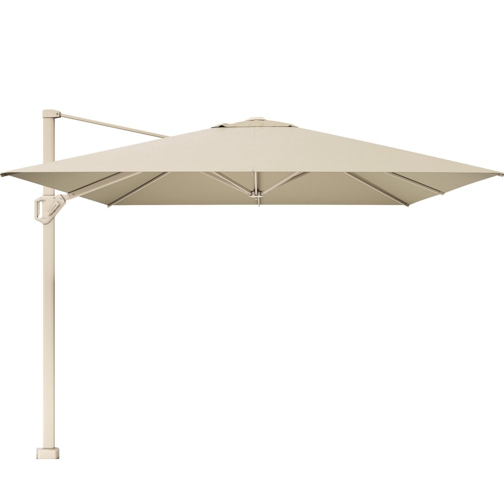 Platinum Challenger T1 premium parasol 400x300 cm sandstone champagne Platinum Challenger T1 premium parasol 400x300 cm sandstone champagne
