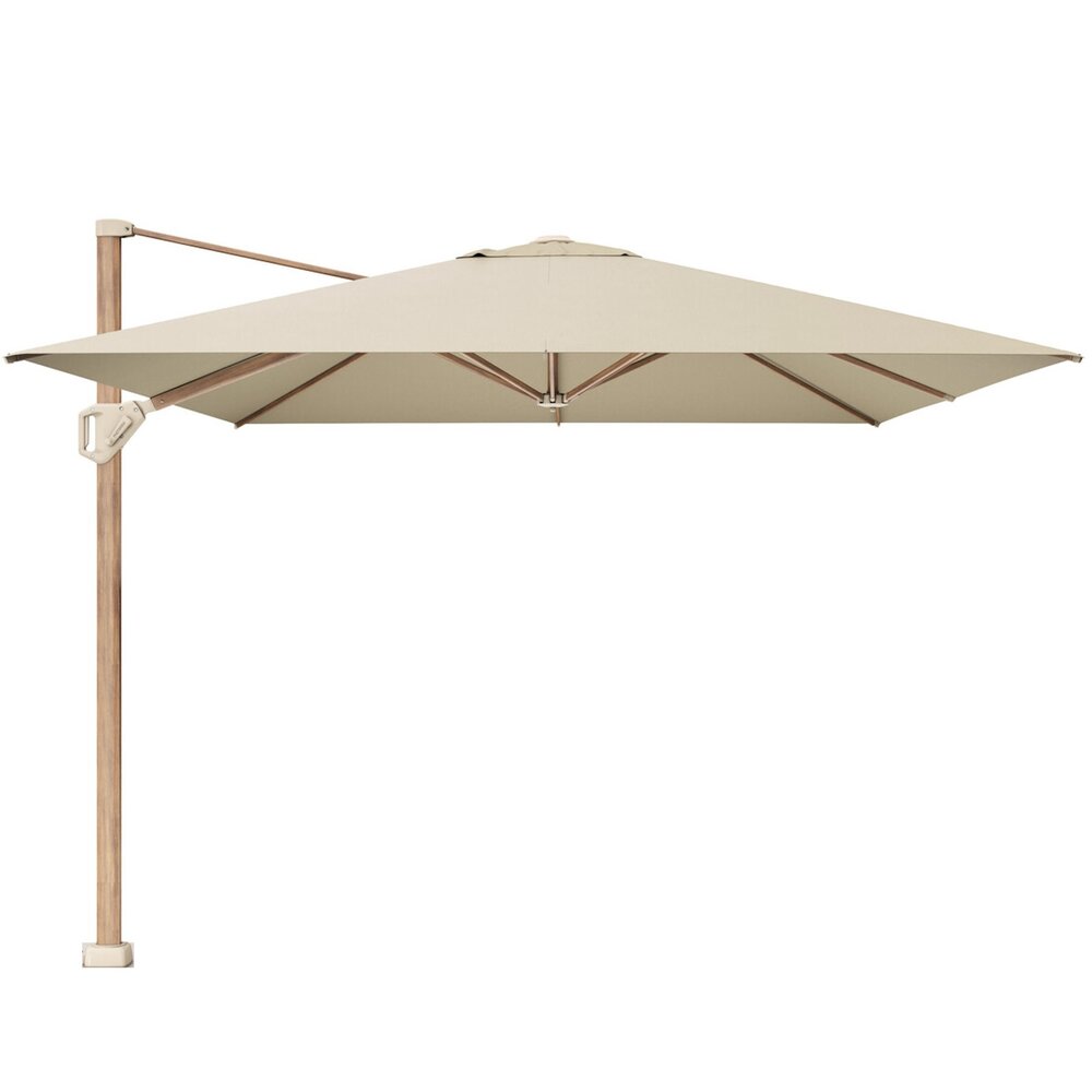 Platinum Challenger T1 premium parasol 400x300 cm teak champagne Platinum Challenger T1 premium parasol 400x300 cm teak champagne