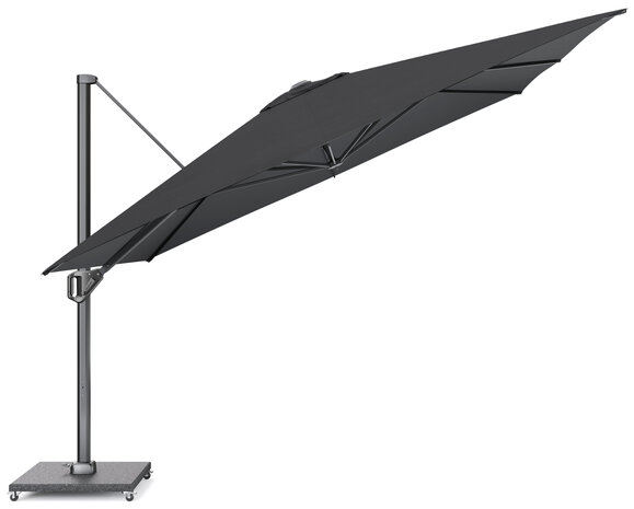Platinum Challenger T1 telescope premium zweefparasol 350x350 cm faded black Platinum Challenger T1 telescope premium zweefparasol 350x350 cm faded black