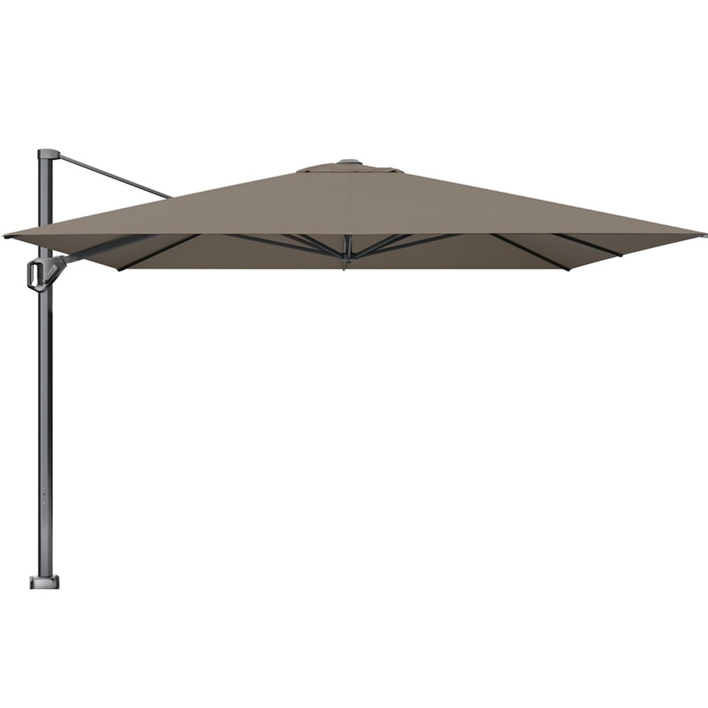 Platinum Challenger T1 telescope premium zweefparasol 350x350 cm havanna Platinum Challenger T1 telescope premium zweefparasol 350x350 cm havanna