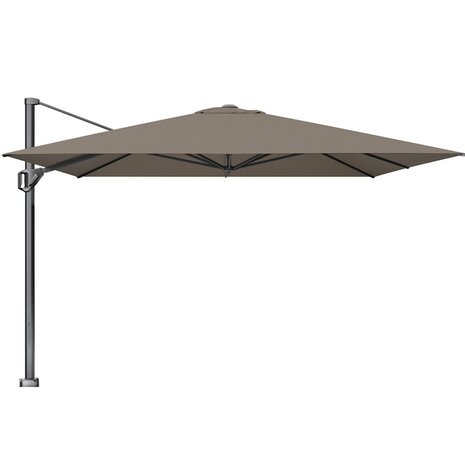 Platinum Challenger T1 telescope premium zweefparasol 350x350 cm havanna Platinum Challenger T1 telescope premium zweefparasol 350x350 cm havanna