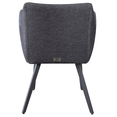 AVH-Collectie Showroommodel Sarego dining tuinstoel outdoor textileen antraciet ( set van 4)