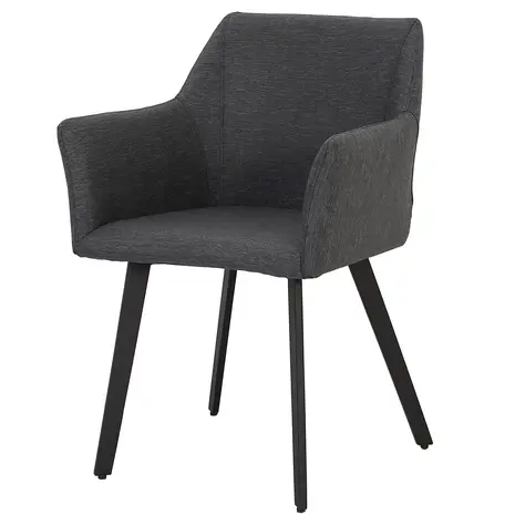 AVH-Collectie Showroommodel Sarego dining tuinstoel outdoor textileen antraciet ( set van 4)