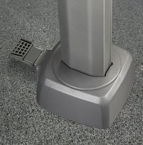 Platinum Voyager T1 zweefparasol 250x250 cm taupe Platinum Voyager T1 zweefparasol 250x250 cm taupe