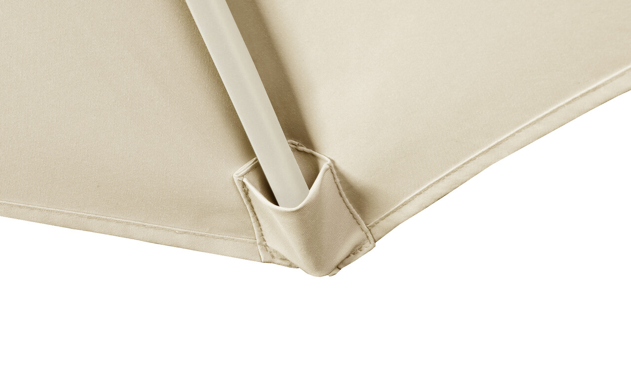 Platinum Voyager T1 zweefparasol 250x250 cm sandstone Ivory