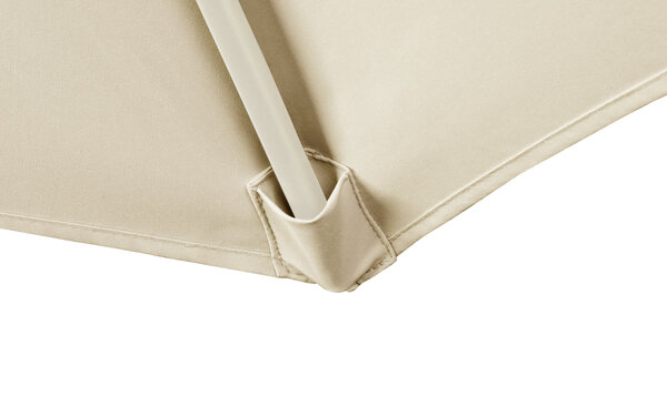 Platinum Voyager T1 zweefparasol 250x250 cm sandstone Ivory