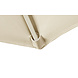 Platinum Voyager T1 zweefparasol 250x250 cm sandstone Ivory met 75kg voet en hoes