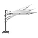 Platinum Voyager T1 zweefparasol 300x200 cm antraciet met 75KG voet en hoes Platinum Voyager T1 zweefparasol 300x200 cm antraciet met 75KG voet en hoes