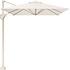 Voyager T1 zweefparasol 300x200 cm sandstone ivoor