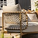 4 Seasons Outdoor Salute Martinique modulaire hoek loungeset 4 delig keramiek amber 4 Seasons Outdoor