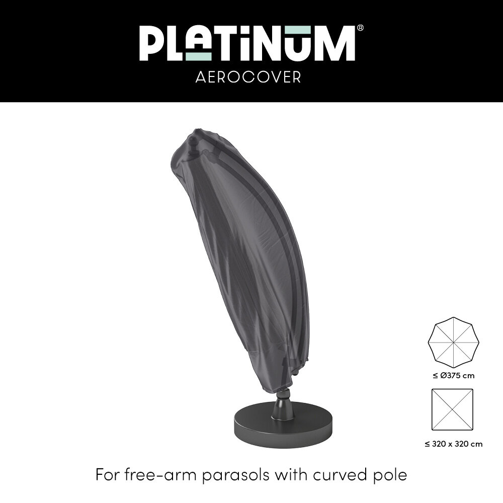 Aerocover Platinum AeroCover Zweefparasolhoes H250x85 Aerocover Platinum AeroCover Zweefparasolhoes H250x85