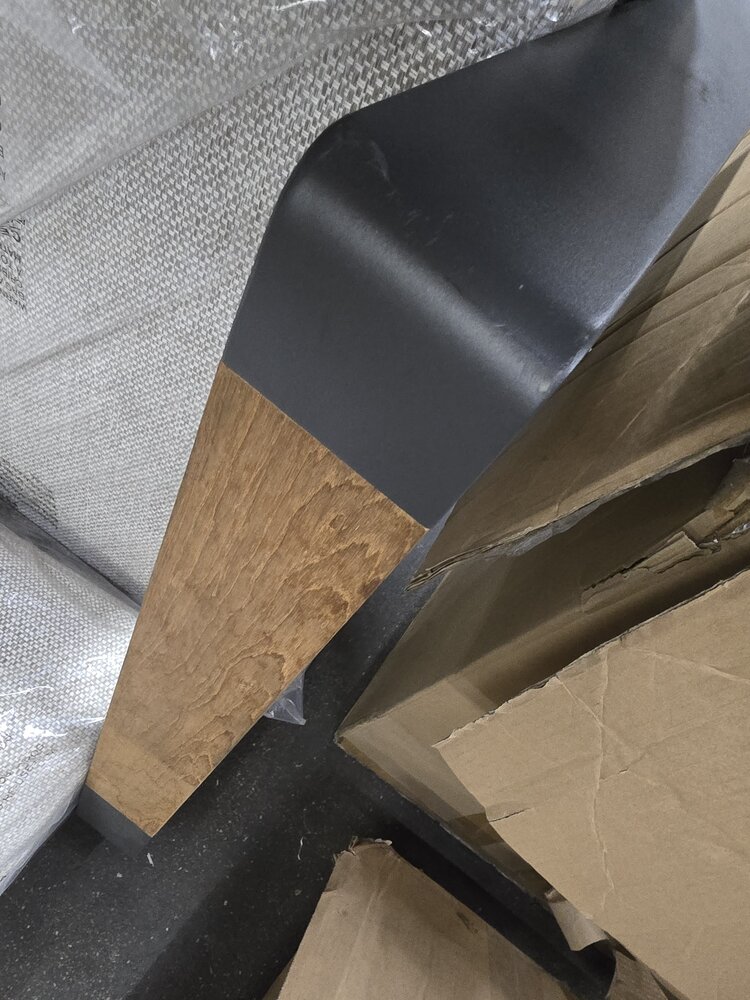 AVH-Collectie Showroommodel Lola 3-zitsbank aluminium antraciet soft grey kussens AVH-Collectie Showroommodel Lola 3-zitsbank aluminium antraciet soft grey kussens