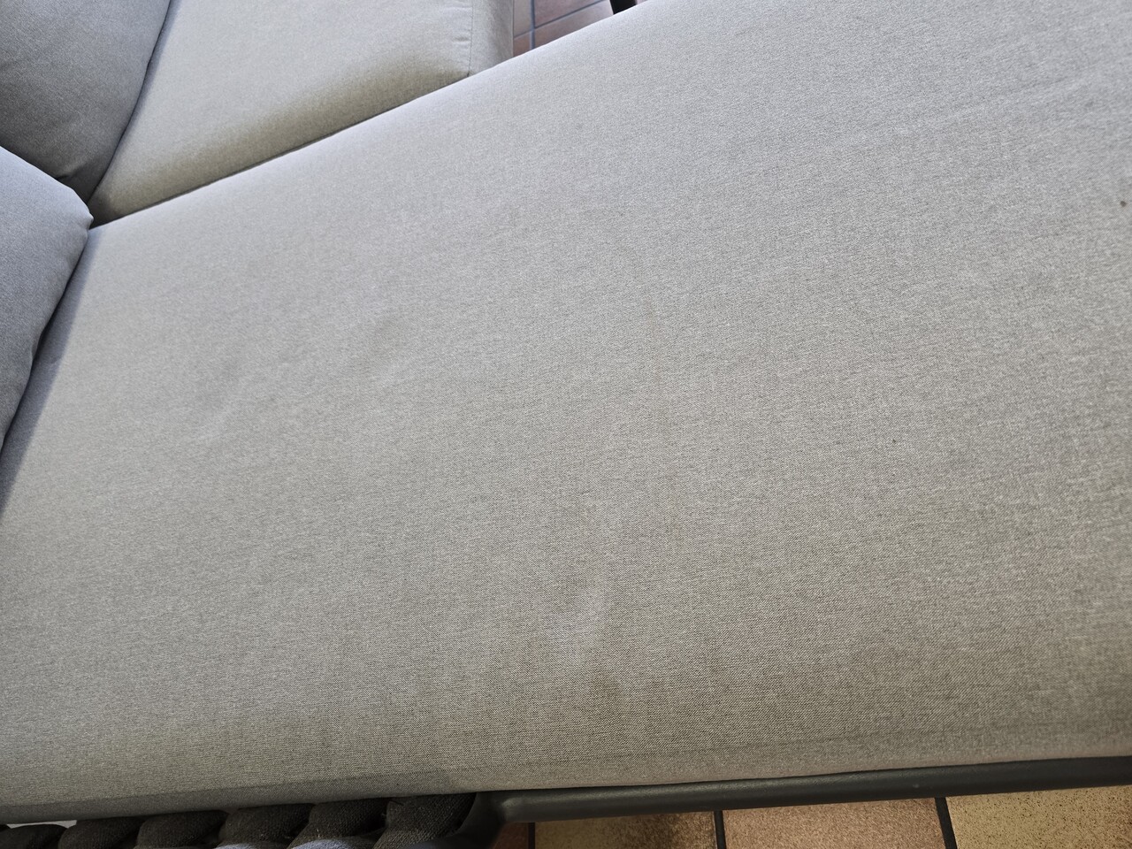 AVH-Collectie Showroommodel Ascona chaise longue loungeset 3 delig rope