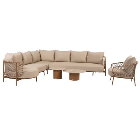 4 Seasons Outdoor Sofie Martinique modulaire hoek loungeset 5 delig keramiek amber 4 Seasons Outdoor 4 Seasons Outdoor Sofie Martinique modulaire hoek loungeset 5 delig keramiek amber 4 Seasons Outdoor