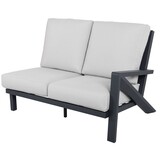 AVH-Collectie Showroommodel Fortaleza open bank linkerarm antraciet AVH-Collectie Showroommodel Fortaleza open bank linkerarm antraciet