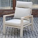 AVH-Collectie Ripasso verstelbare lounge tuinstoel latte zand aluminium teak AVH-Collectie Ripasso verstelbare lounge tuinstoel latte zand aluminium teak